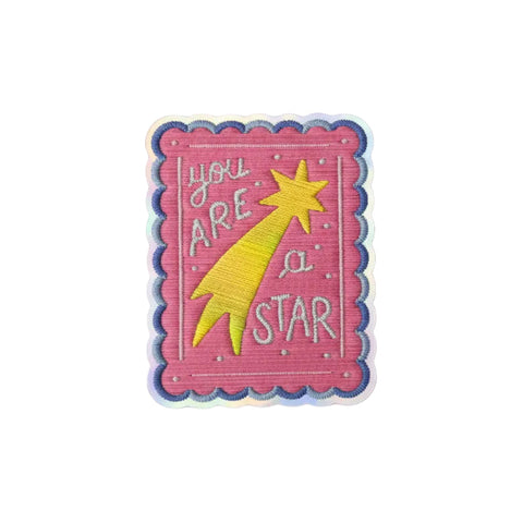 STICKER BRODERIE - YOU ARE A STAR