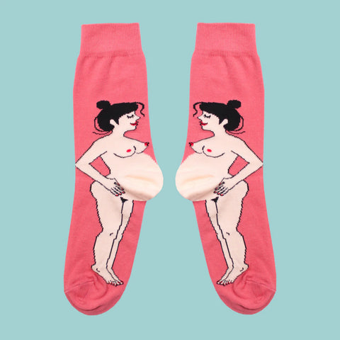 CHAUSSETTES COTON - FEMME ENCEINTE