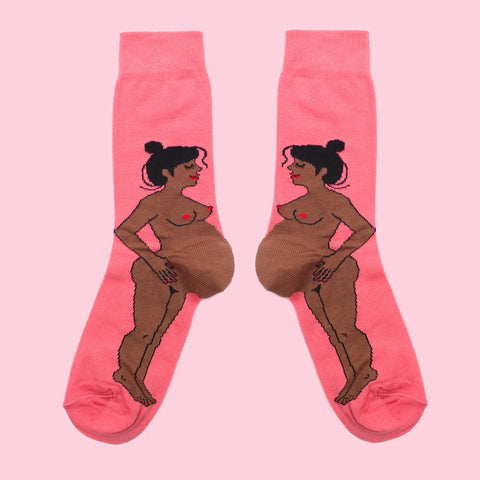 CHAUSSETTES COTON - FEMME ENCEINTE