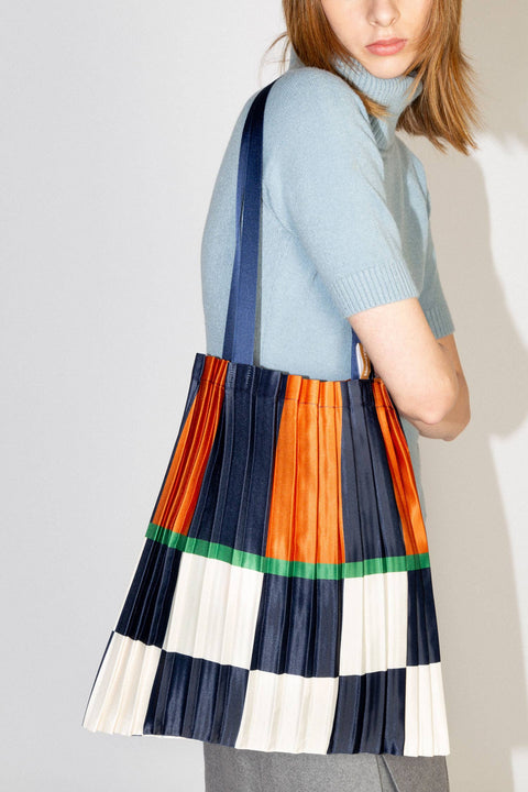 TOTE BAG - PLEATED