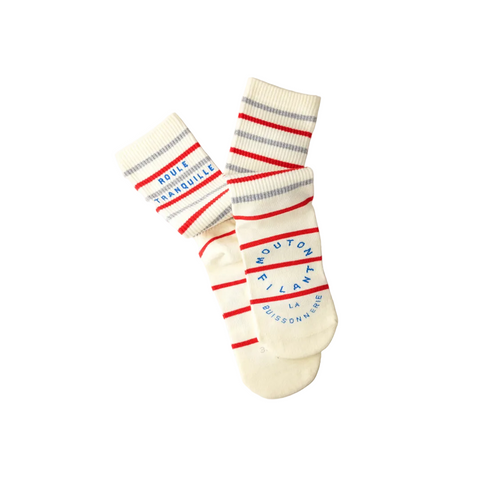 CHAUSSETTES RÉFLÉCHISSANTES VELO - PAULINE