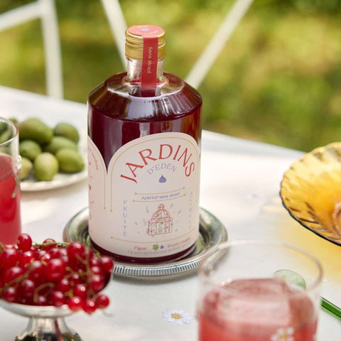 COCKTAIL APÉRITIF SANS ALCOOL -  JARDINS D'EDEN FIGUE & FRUITS ROUGES