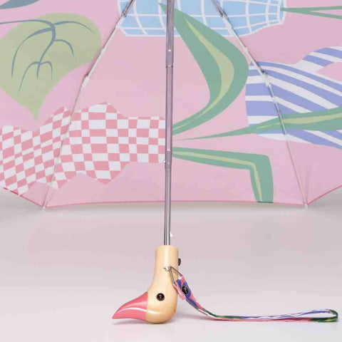 PARAPLUIE COLORÉ PLASTIQUE RECYCLÉ - MOTIFS