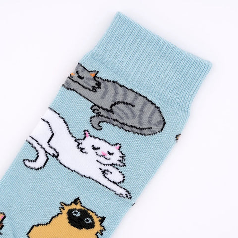 CHAUSSETTES COTON - CHATS