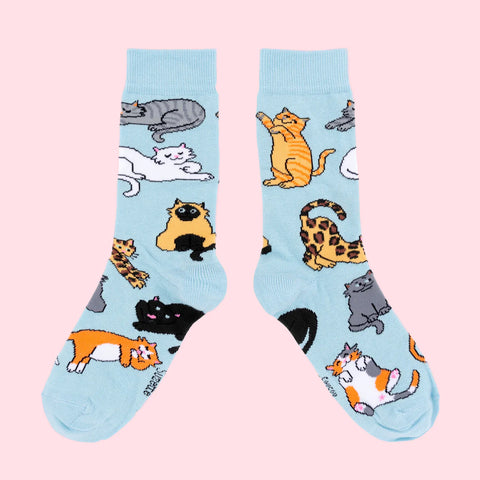 CHAUSSETTES COTON - CHATS