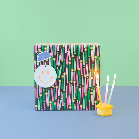 PAPIER CADEAU A MOTIFS - RÉVERSIBLE