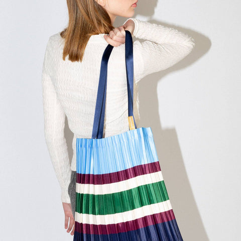 TOTE BAG - PLEATED