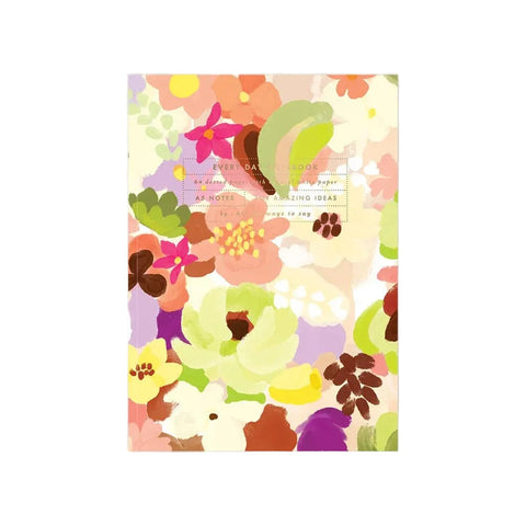CARNET POINTS A5 - FLEURS PRINTEMPS