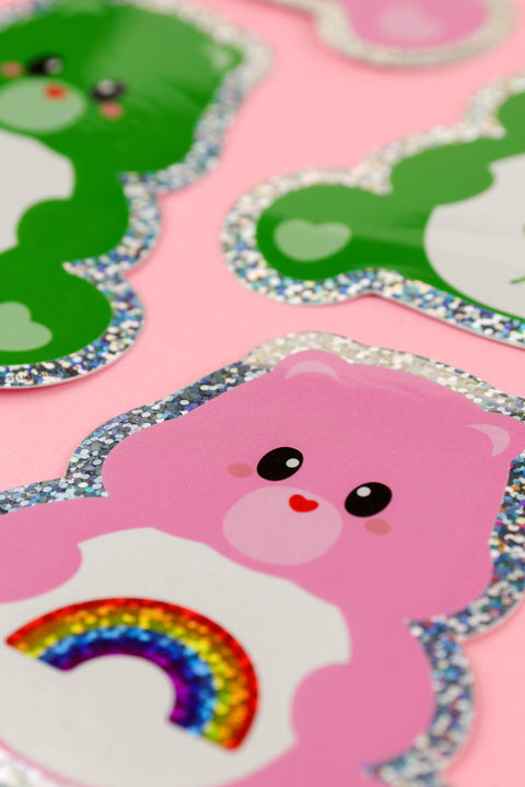 STICKER BRILLANT - BISOUNOURS VERT