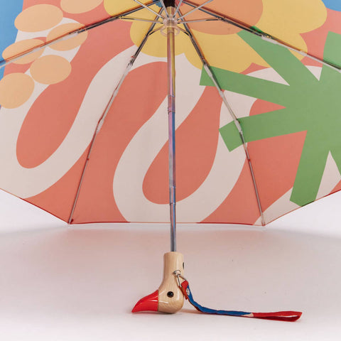 PARAPLUIE COLORÉ CANARD - MOTIFS