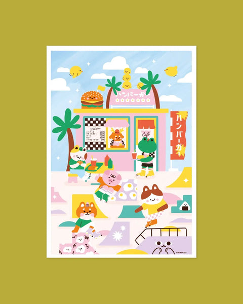 ILLUSTRATION A4 - SKATEPARK