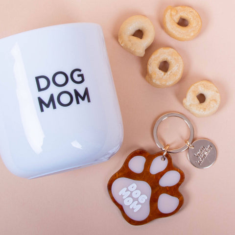 PORTE CLES - DOG MOM