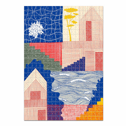 PUZZLE 1000 PIECES ILLUSTRÉ - LA CABANE