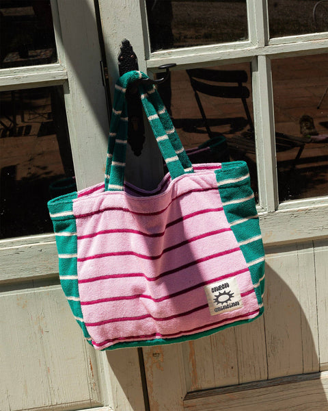 GRAND SAC EPONGE - ROSE OU BLEU