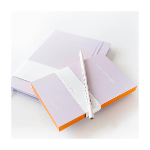 BLOC-NOTE PAGE DETACHABLE - LILA