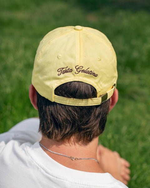 Casquette Fleur Rigolote - Jaune Beurre