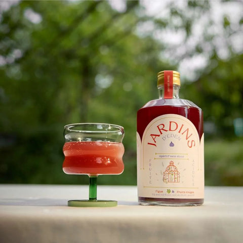 COCKTAIL APÉRITIF SANS ALCOOL -  JARDINS D'EDEN FIGUE & FRUITS ROUGES
