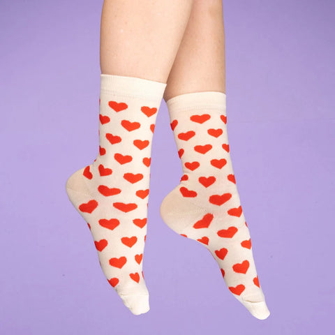 CHAUSSETTES COTON - COEURS