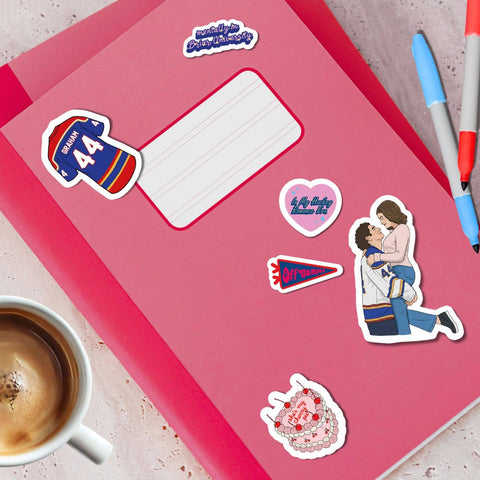PLANCHE 14 STICKERS - OFF CAMPUS