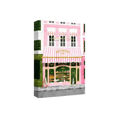 PUZZLE 1000 PIECES ILLUSTRÉ - BOULANGERIE ROSE