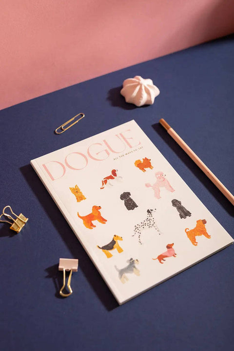CARNET POINTS A5 - CHIEN