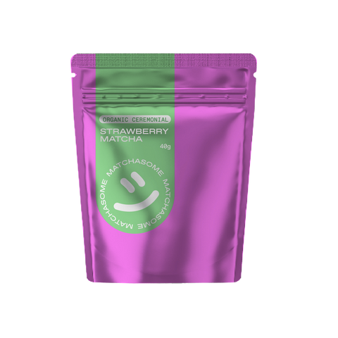 MATCHA CEREMONIAL BIO FRAISE - SACHET 40G