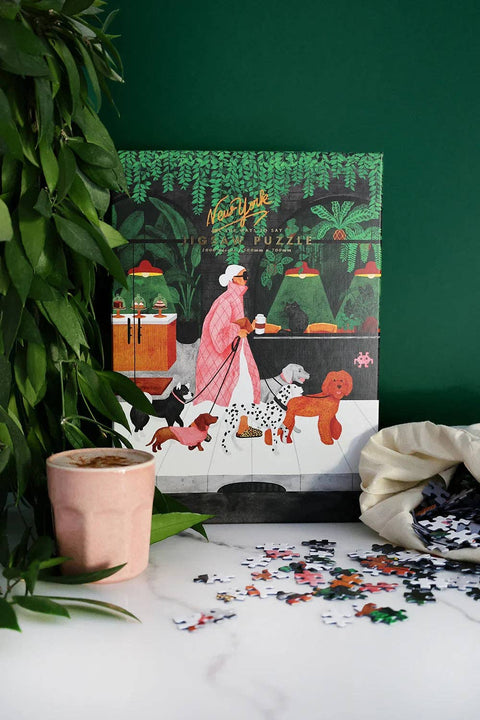 PUZZLE 1000 PIECES ILLUSTRÉ - DOG SITTER