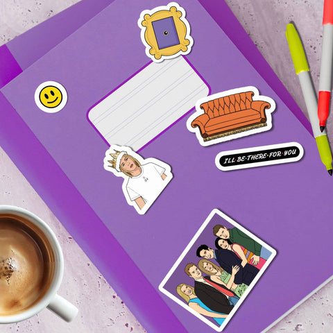 PLANCHE 14 STICKERS - FRIENDS