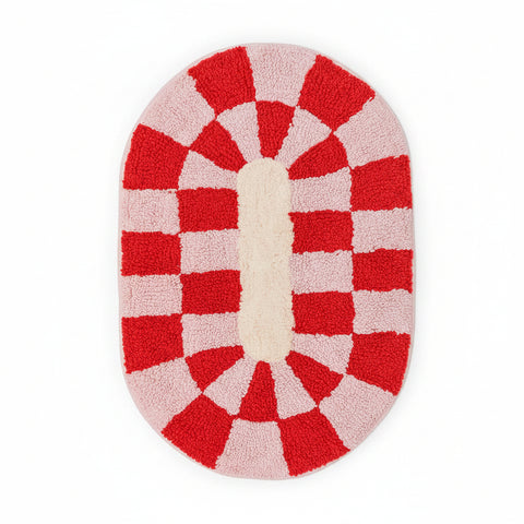 TAPIS DE BAIN CARREAUX - RITA
