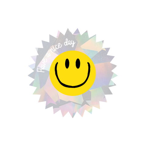 SUNCATCHER SMILEY - HAVE A NICE DAY