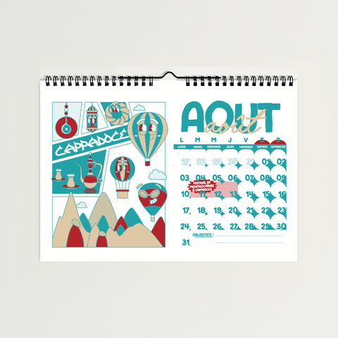 CALENDRIER 2026 - CORALIE BENOÎT