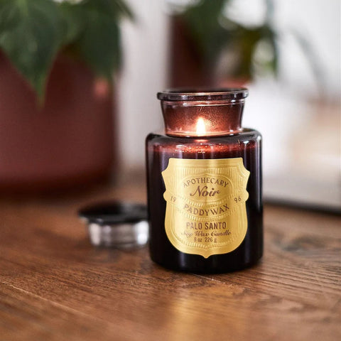 BOUGIE PARFUMÉE EN VERRE - APOTHICAIRE