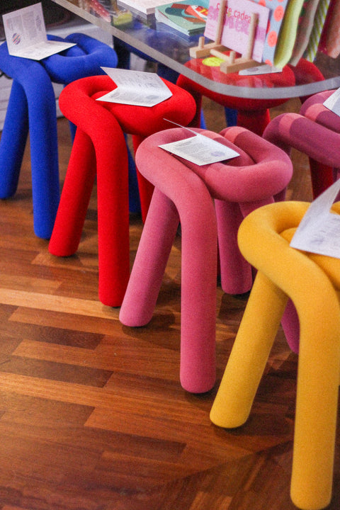 TABOURET COLORÉ - BIG GAME BOLD