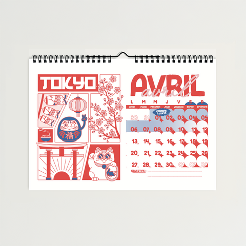 CALENDRIER 2026 - CORALIE BENOÎT