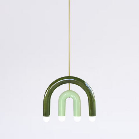 SUSPENSION CERAMIQUE COLORÉE - TRN ARCHE DOUBLE