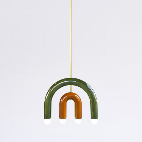 SUSPENSION CERAMIQUE COLORÉE - TRN ARCHE DOUBLE