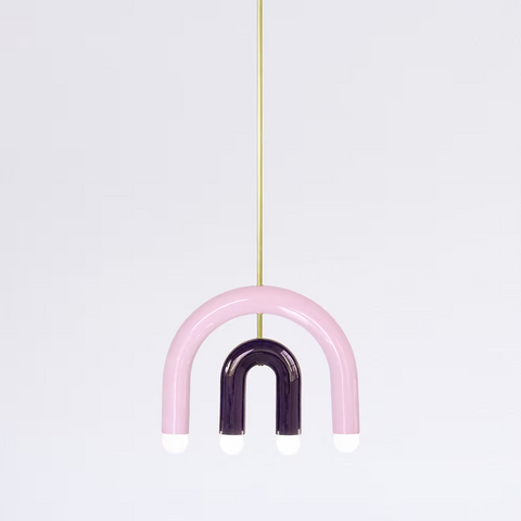 SUSPENSION CERAMIQUE COLORÉE - TRN ARCHE DOUBLE