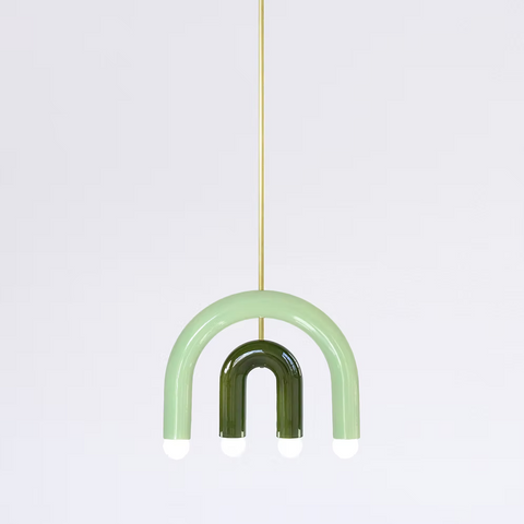 SUSPENSION CERAMIQUE COLORÉE - TRN ARCHE DOUBLE