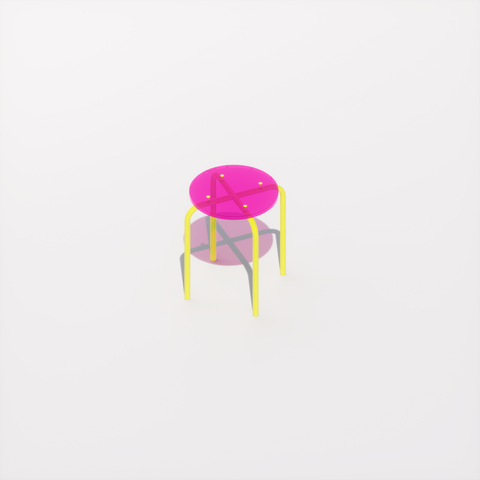 MOBILIER PLEXIGLASS ACRYLIQUE - COLORS [sur mesure]