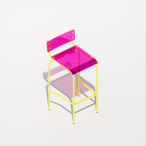 MOBILIER PLEXIGLASS ACRYLIQUE - COLORS [sur mesure]