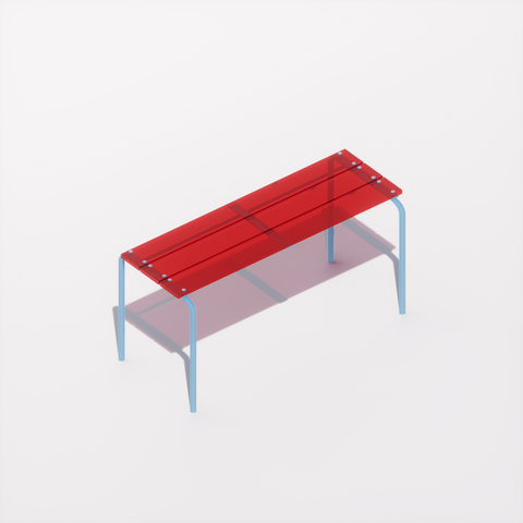 MOBILIER PLEXIGLASS ACRYLIQUE - COLORS [sur mesure]