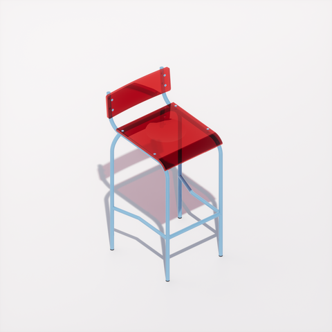 MOBILIER PLEXIGLASS ACRYLIQUE - COLORS [sur mesure]