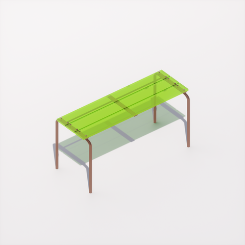 MOBILIER PLEXIGLASS ACRYLIQUE - COLORS [sur mesure]