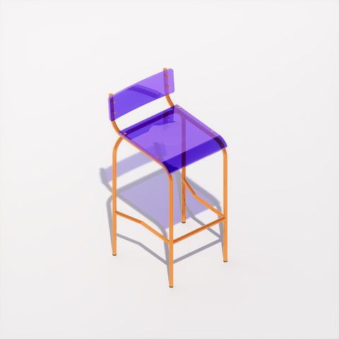 MOBILIER PLEXIGLASS ACRYLIQUE - COLORS [sur mesure]