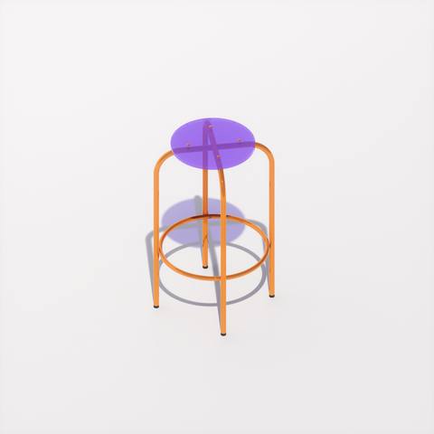 MOBILIER PLEXIGLASS ACRYLIQUE - COLORS [sur mesure]