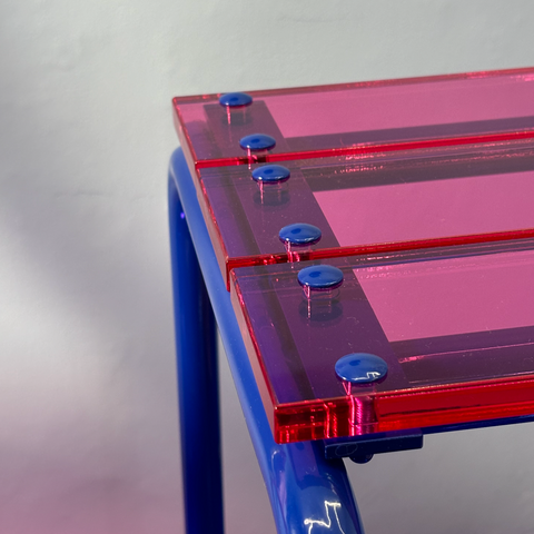 BANC PLEXIGLASS ACRYLIQUE - POP