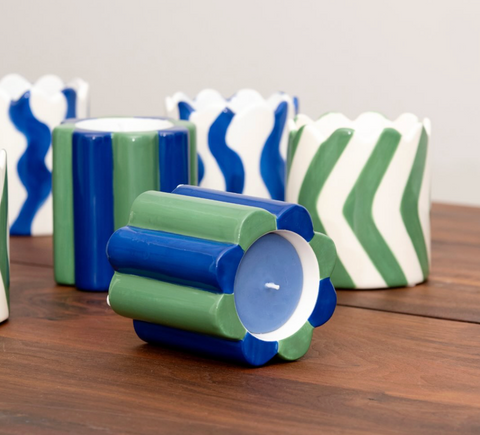 BOUGIE PARFUMEE CERAMIQUE - GRACIA BLEUE