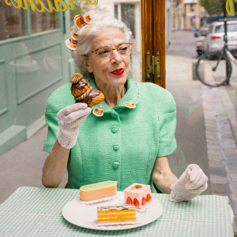 BARRETTE À CHEVEUX - RELIGIEUSE