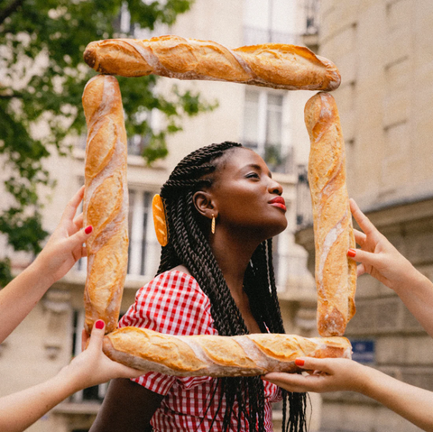 PINCE À CHEVEUX - BAGUETTE