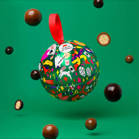 BOULE DE NOËL - BILLES CHOCOLAT NOIR & LAIT